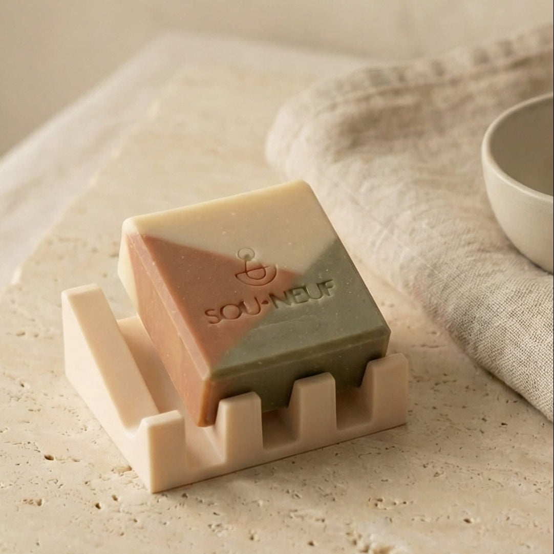 PORTE-SAVON ANTI-CHUTE