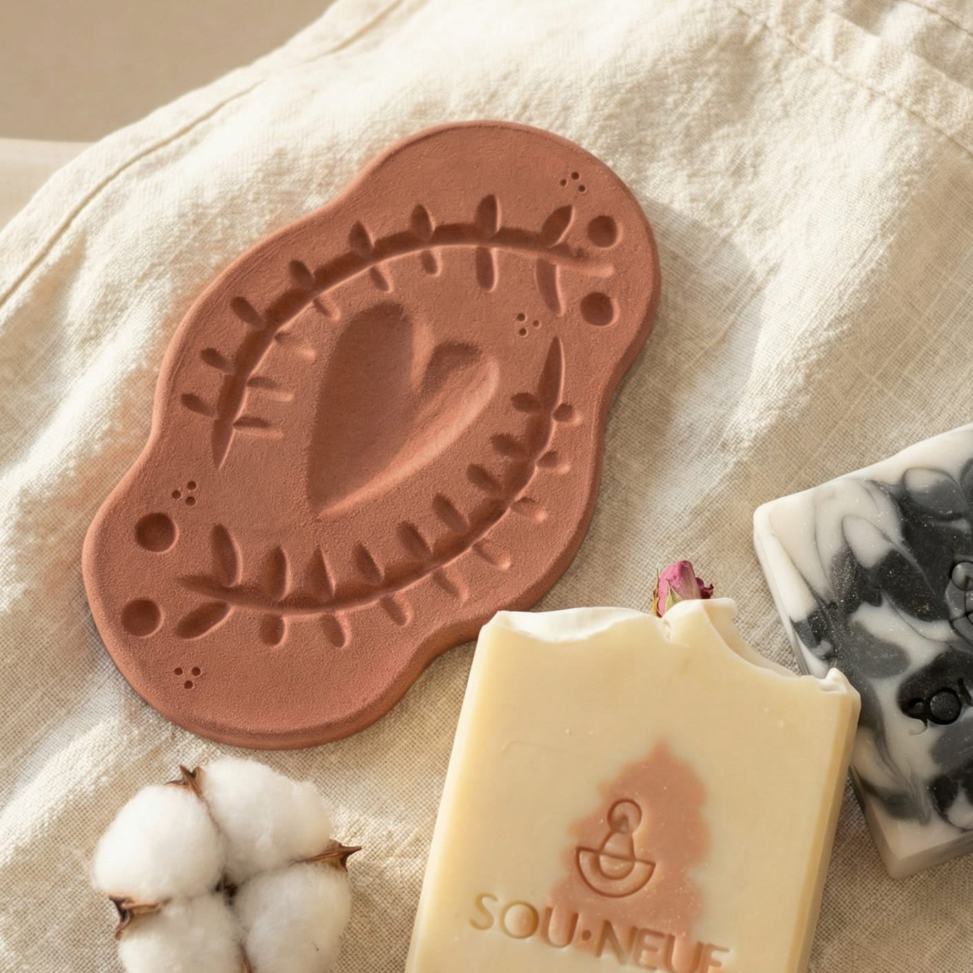 PORTE-SAVON TERRACOTTA