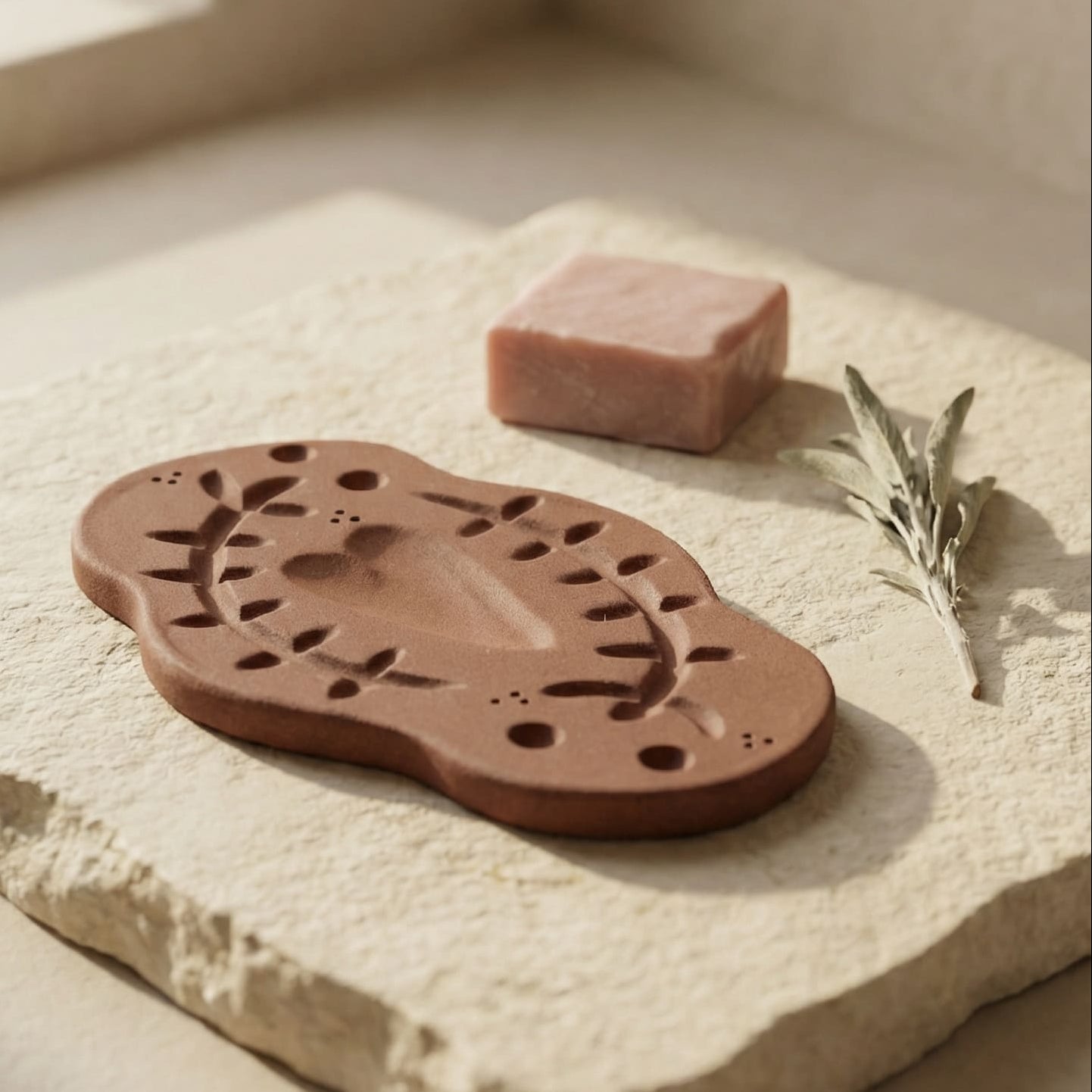 PORTE-SAVON TERRACOTTA